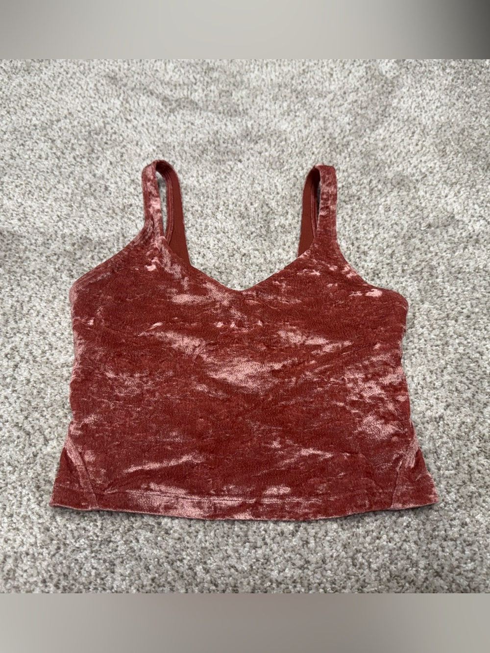 Lululemon crushed Velvet Align tank